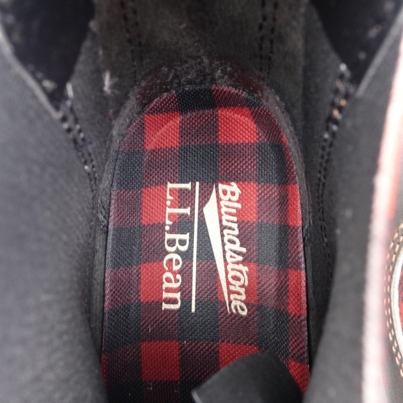 NEW Blundstone x LL Bean 2308 Chelsea Boots Brown/Red - Picture 6 of 8